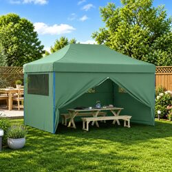 Compact Foldable Party Tent for Outdoor Fun