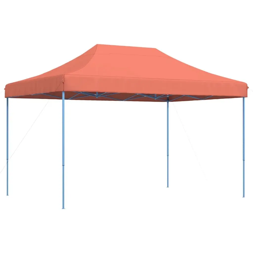 Foldable Pop-Up Party Tent Orange Outdoor Gazebo Event Wedding 410x279x315cm