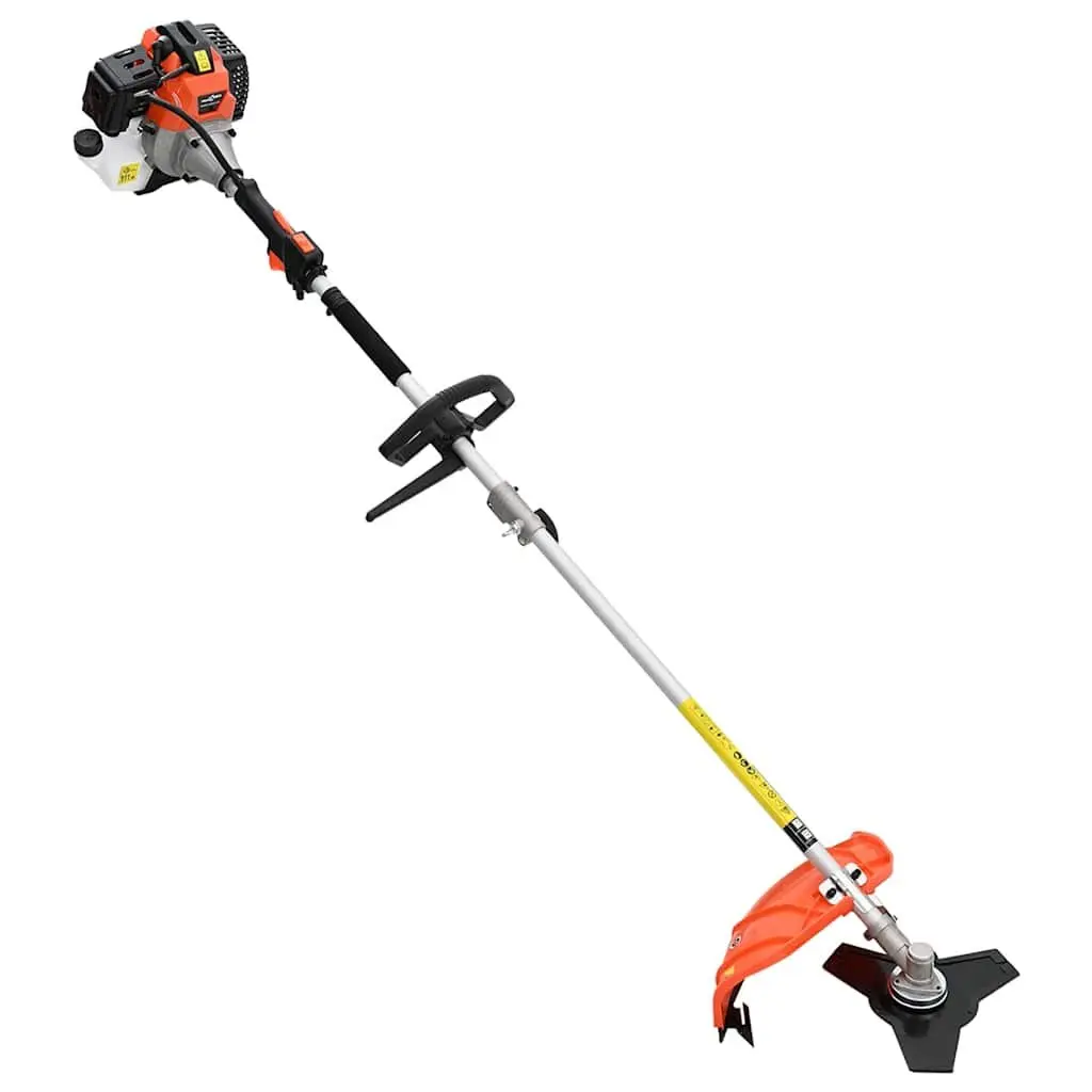 4-in-1 Brush Cutter Green 52cc 1.45kW Detachable Heads for Grass Trimming Hedge Trimming and Pruning