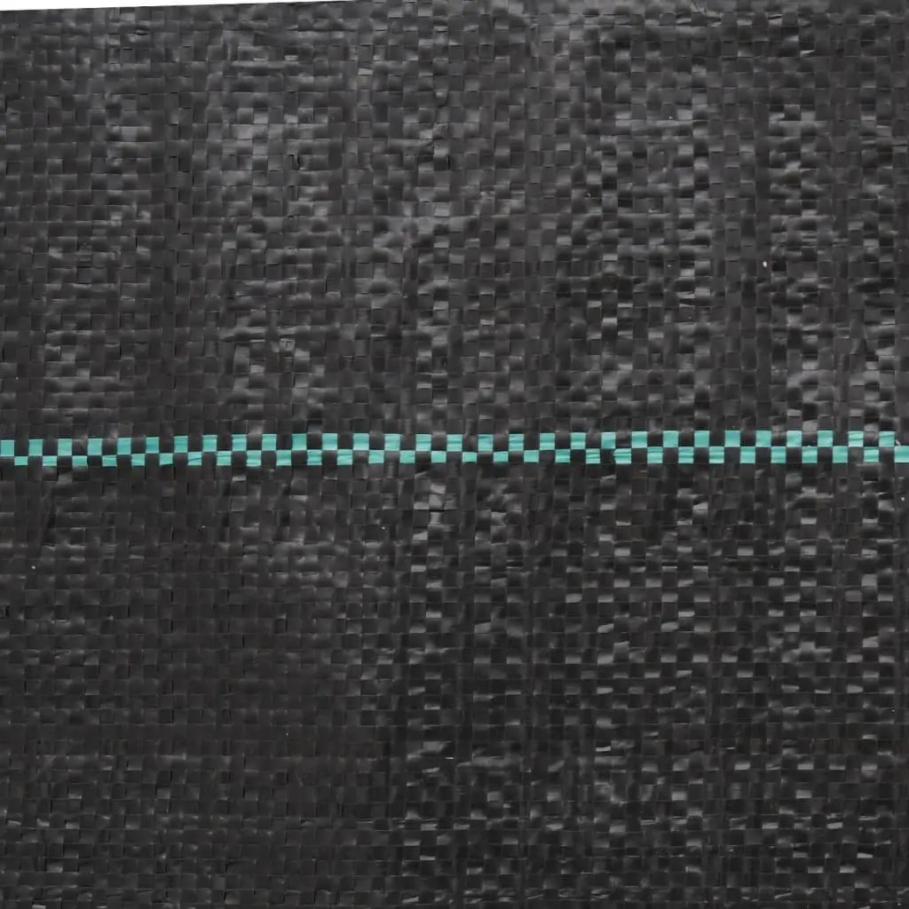 Weed Control Membrane Black 4x50m PP Landscape Fabric Durable Water Air Permeable