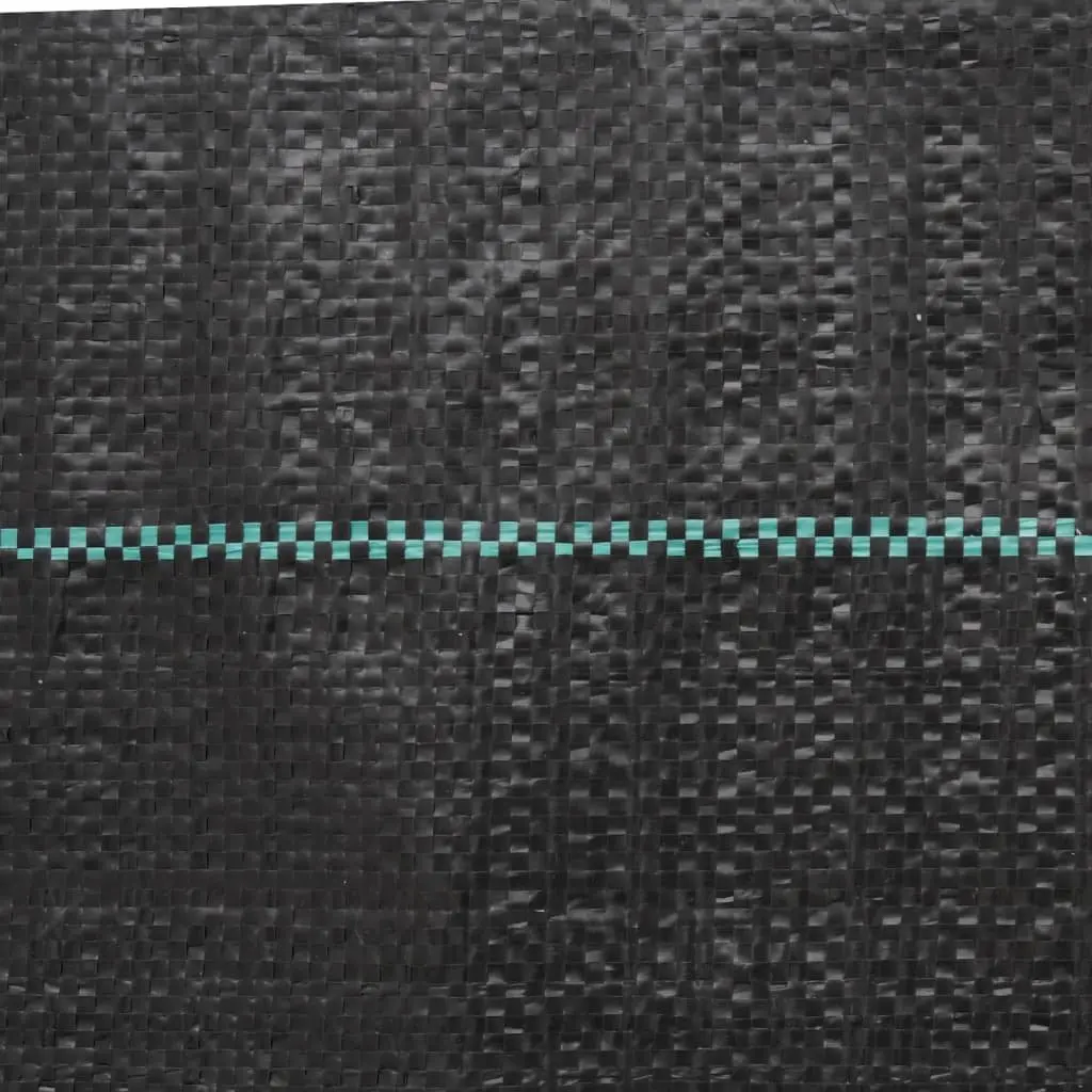 Landscape Fabric Black 1x150m Durable Weed Control Mat UV Stabilised Polypropylene for Gardens and Outdoor Areas