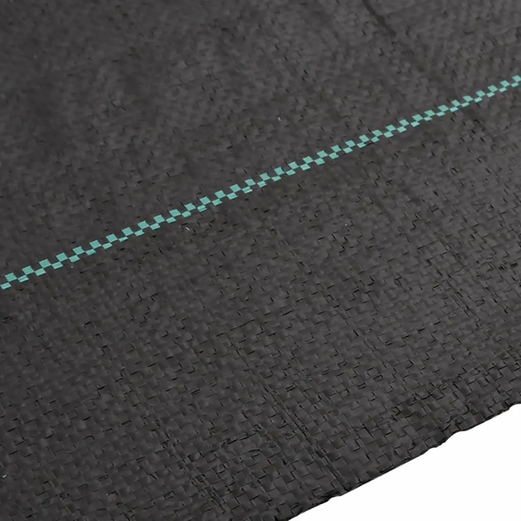 Landscape Fabric Black 2x150m Weed Control Membrane UV Stabilised Polypropylene for Garden and Outdoor Use