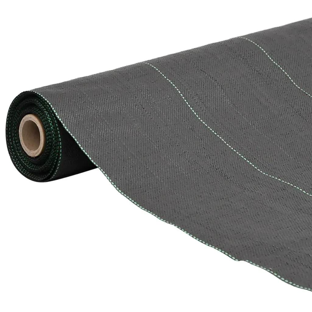 Weed Membrane Black 1x25m UV Stabilised Polypropylene Landscape Fabric Garden Weed Control Mat Roll