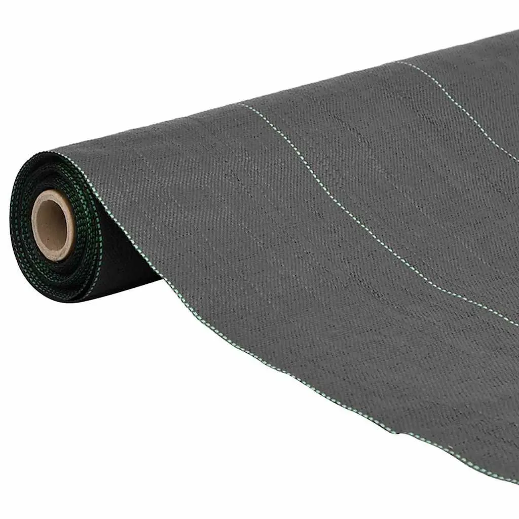 Landscape Fabric Black Weed Control Membrane 2x50m Durable Polypropylene for Effective Weed Suppression and Moisture Retention