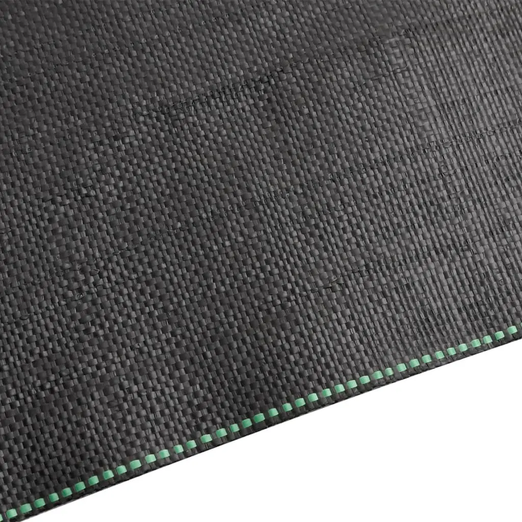 Landscape Fabric Black Weed Control Membrane 2x50m Durable Polypropylene for Effective Weed Suppression and Moisture Retention