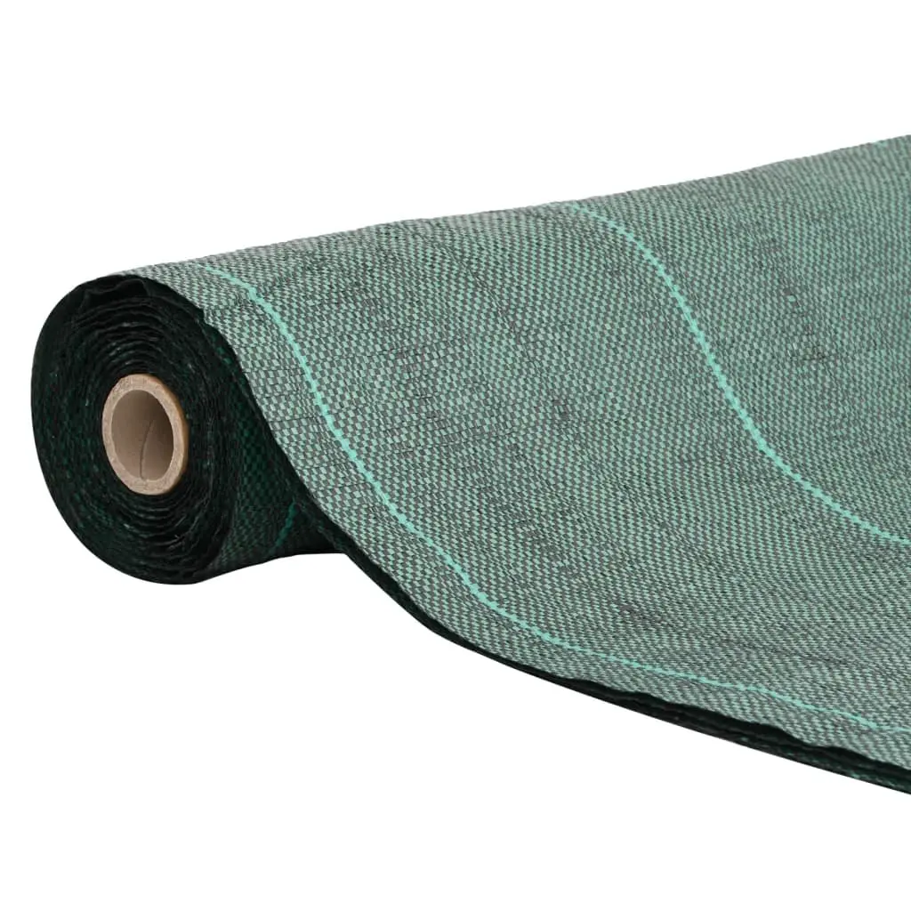 Weed Control Membrane Green 50m x 1m Durable Polypropylene for Gardens Pathways and Landscaping