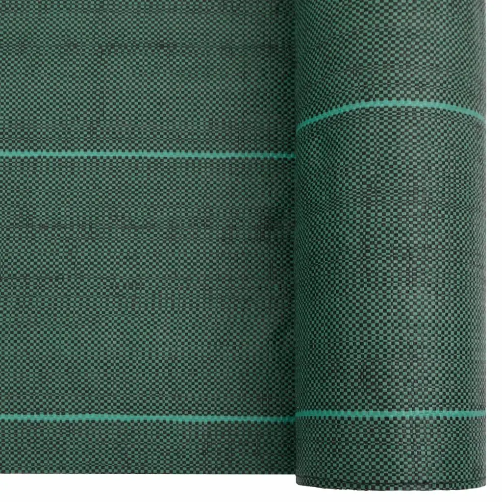 Weed Membrane Green 1x100 m Landscape Fabric Durable UV Stabilised Polypropylene