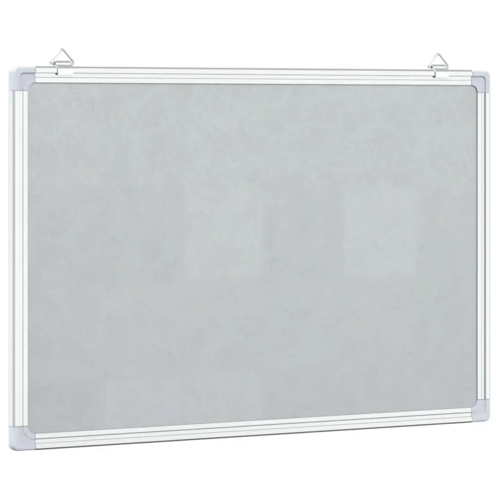 Magnetic Whiteboard White 80x60cm Smooth Lacquer-Coated Surface Wall Mount Display Board for Office Home Presentation