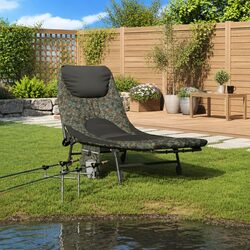 Compact Foldable Fishing Bed for Outdoor Enthusiasts