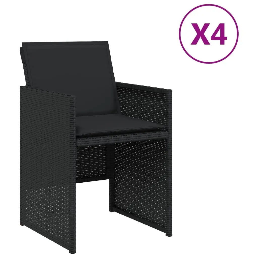 Garden Chairs Set of 4 for Outdoors