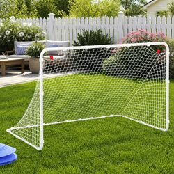 Portable Soccer Goal with Robust Design 122x81x81 cm
