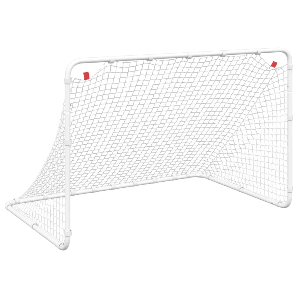 Soccer Goal White 122x81x81 cm Portable Training Football Gate