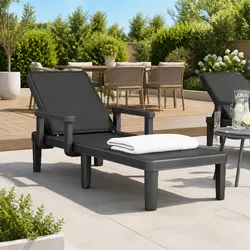 Compact and Stylish Sun Lounger for Outdoor Spaces