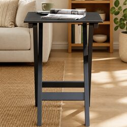 Your Ideal Companion: Black Foldable Side Table
