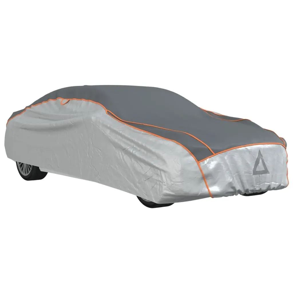 Sedan Car Cover Silver XXL Full Protection Hail Snow UV Outdoor Indoor Storage