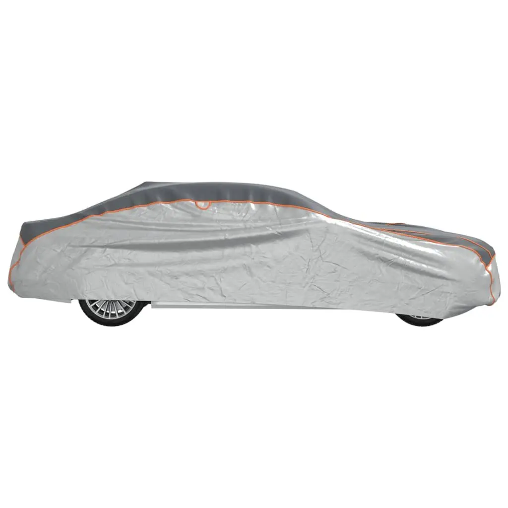 Sedan Car Cover Silver XXL Full Protection Hail Snow UV Outdoor Indoor Storage
