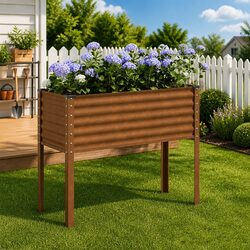 Compact and Sturdy Outdoor Planter Box