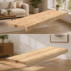Solid Oak Window Sills 80x25x2 cm - Beautifully Crafted