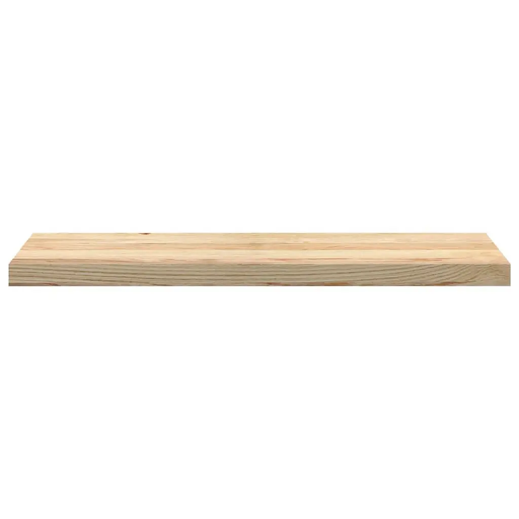Window Sills Brown 90x25x2 cm Untreated Solid Oak Wood 2 Piece Natural Ledge