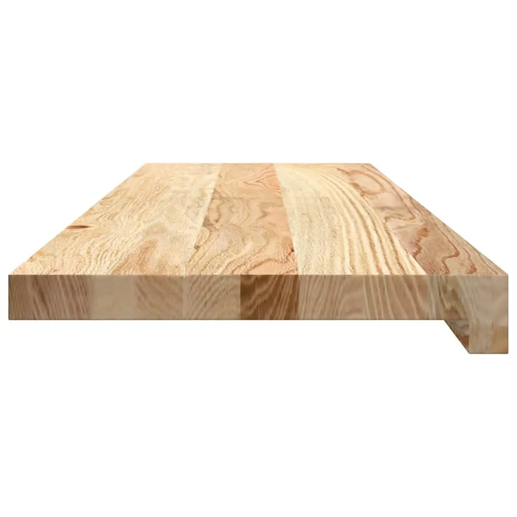 Window Sills Brown 80x30x2 cm Solid Oak Wood 2 Piece Untreated Natural Ledge