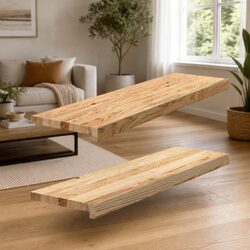 Window Sills of Untreated Oak Wood 90x30x2 cm Natural Brown