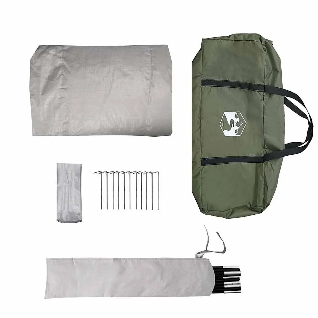 Fishing Tent Green 5-Person Waterproof Outdoor Shade Lightweight Quick Setup