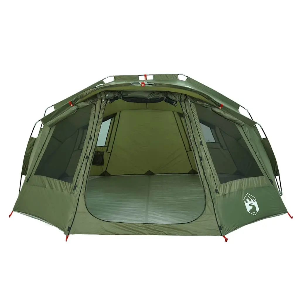 Fishing Tent Green 5-Person Waterproof Outdoor Shade Lightweight Quick Setup