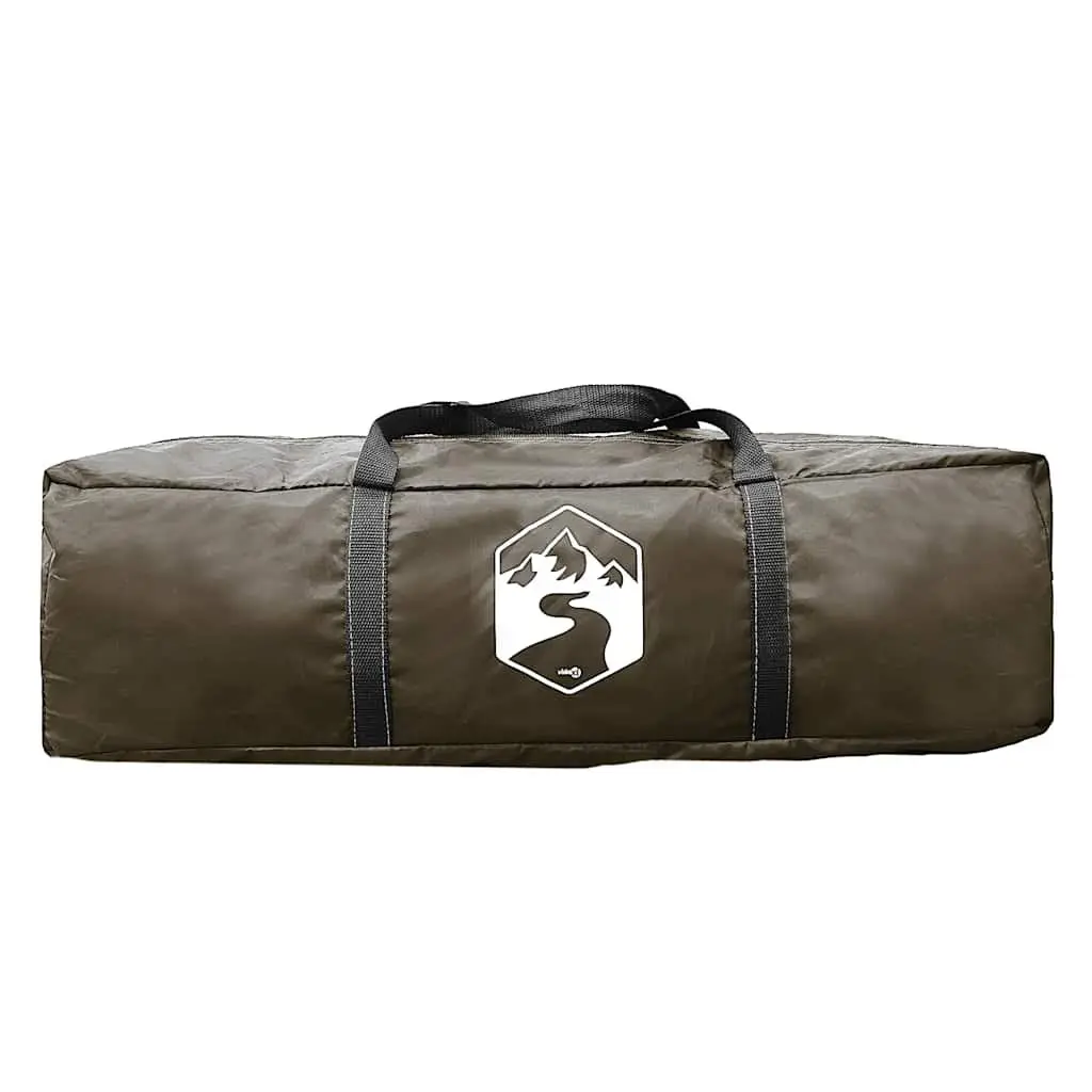 Fishing Tent Grey 5-Person Waterproof Outdoor Sun Shade