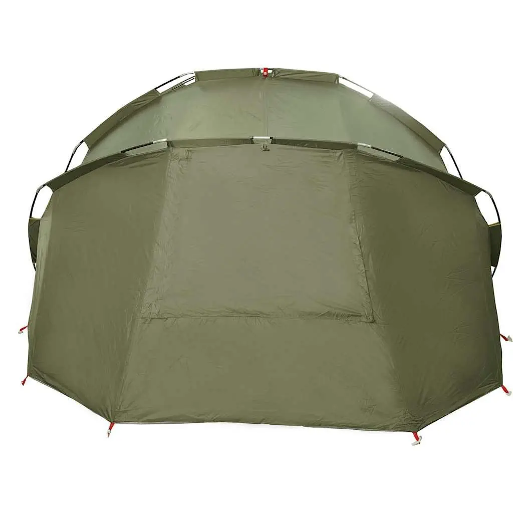Fishing Tent Olive Green 5-Person Waterproof Camping Shelter Outdoor Shade