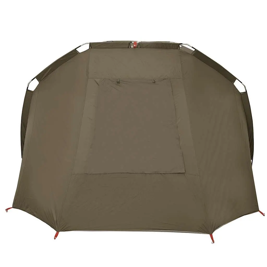 Fishing Tent Brown 4-Person Waterproof UV Protection Outdoor Camping Shelter