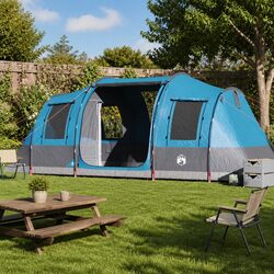 Compact and Robust 4-Person Camping Tent for Adventurers