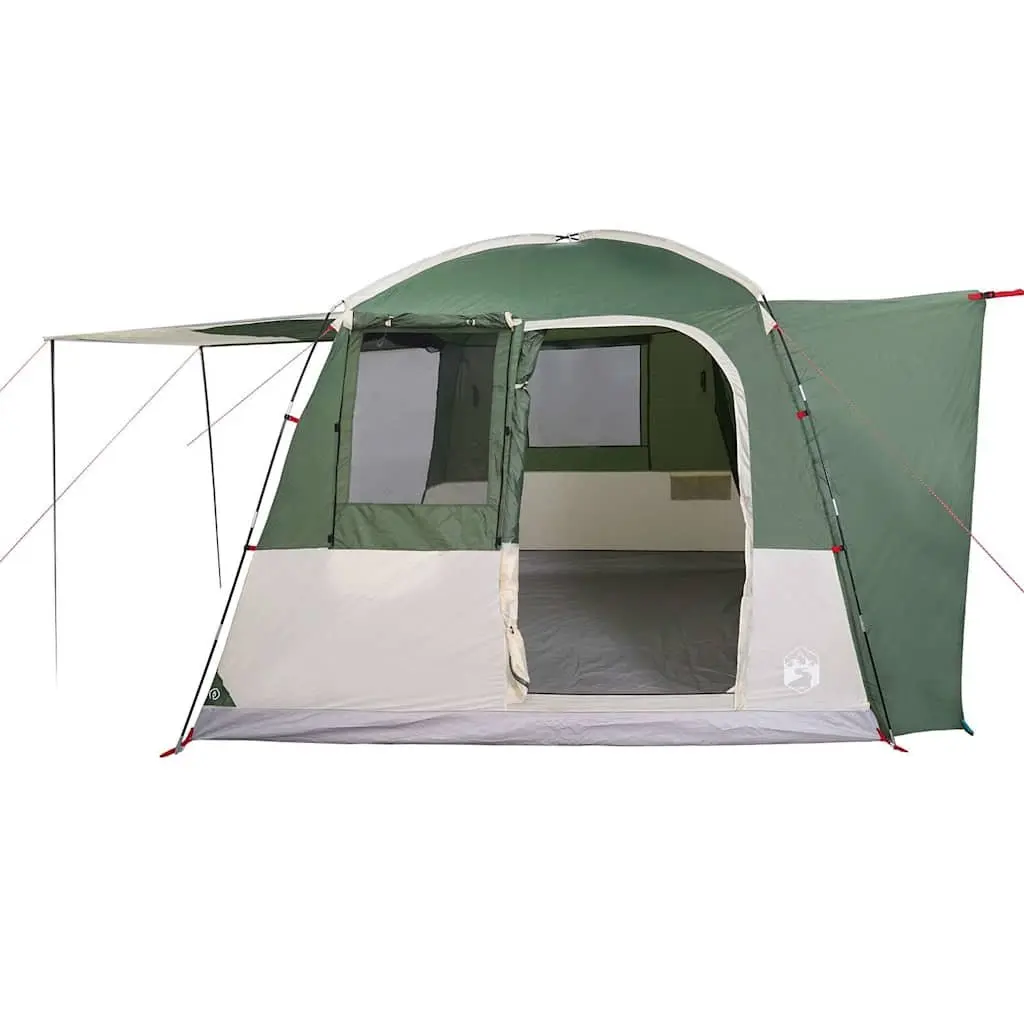 Car Tent 4-Person Green Waterproof Camping Tent with Easy Setup and E-Port