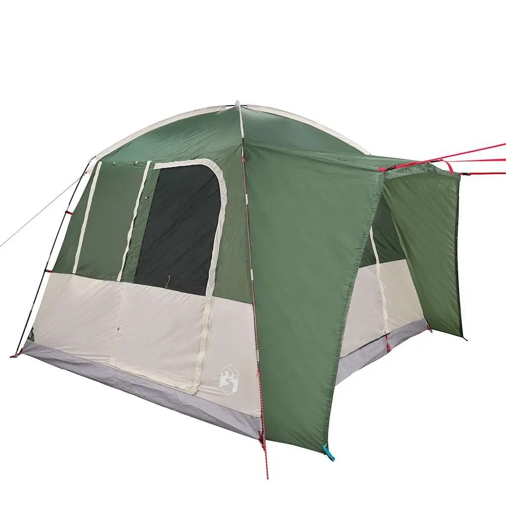 Car Tent 4-Person Green Waterproof Camping Tent with Easy Setup and E-Port