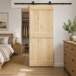 Sliding Door Hardware Kit with Smooth Action