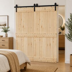 183cm Sliding Door Hardware Kit — Smooth and Sturdy