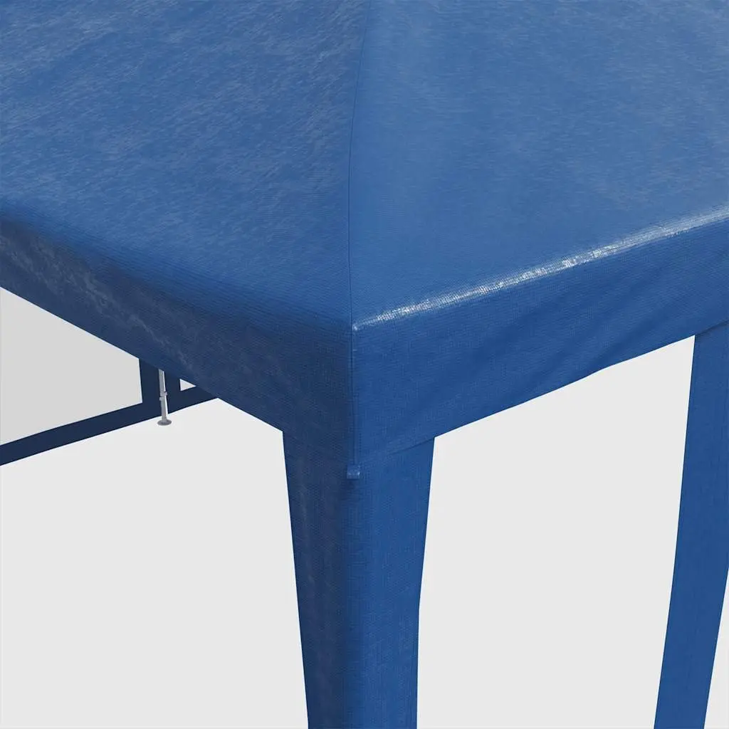 Party Tent Blue 6x4m Outdoor Gazebo Mesh Sidewalls Garden Shelter Event Canopy