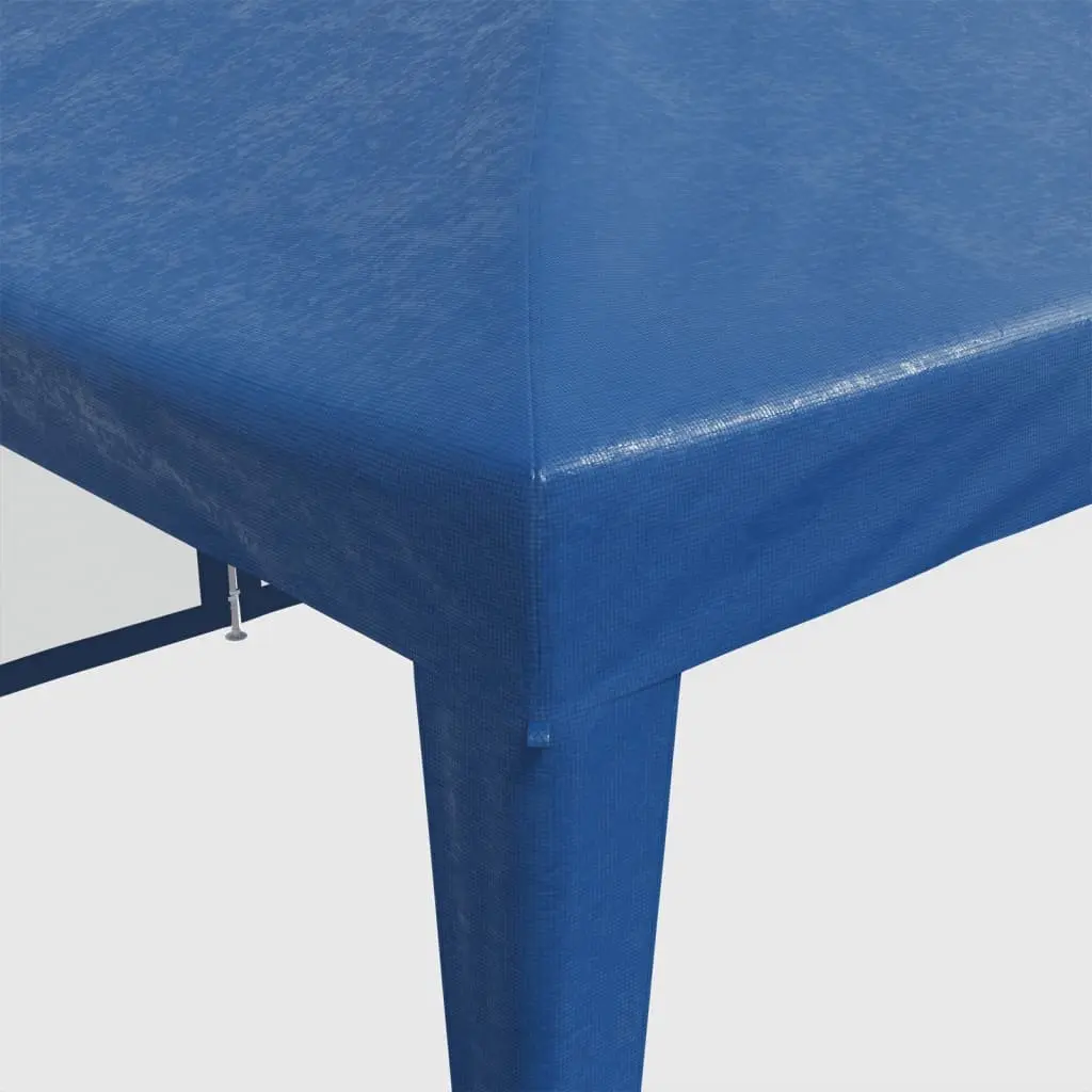Party Tent Blue 8x4m Outdoor Gazebo with 12 Mesh Sidewalls