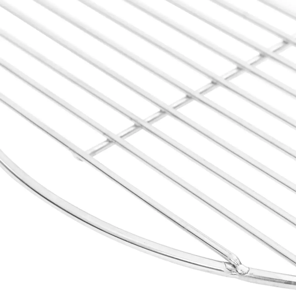 Round BBQ Grill Grate Stainless Steel Ø40 cm Portable Charcoal Kettle Grill