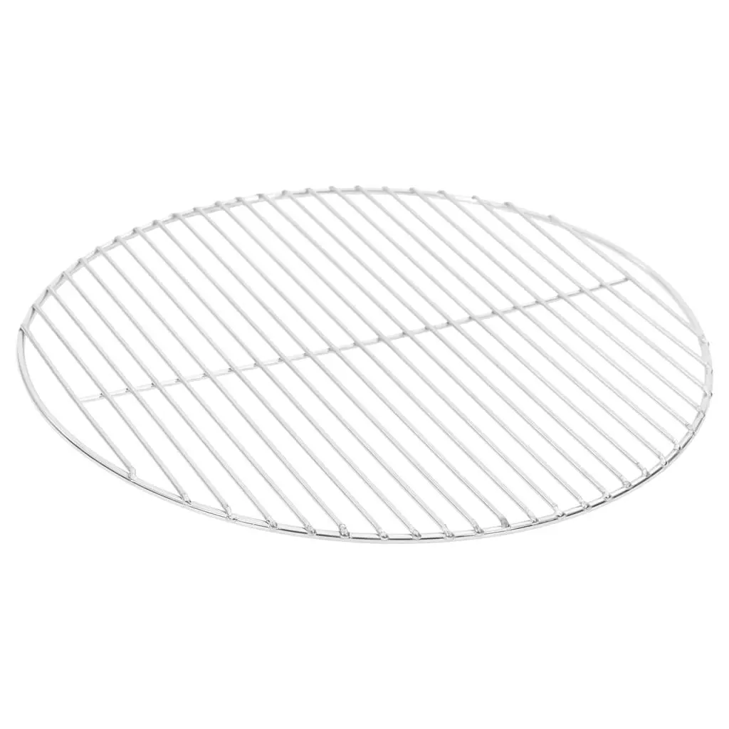 Stainless Steel BBQ Grill Grate Ø44.5cm Portable Charcoal Kettle Grate for Outdoor Cooking