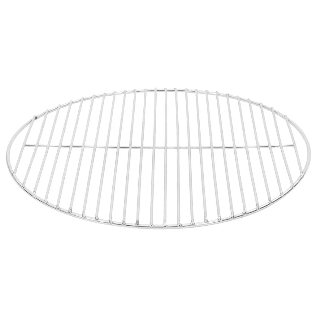 BBQ Grill Grate Stainless Steel Ø47 cm Portable Charcoal Kettle Fire Bowl Cooking