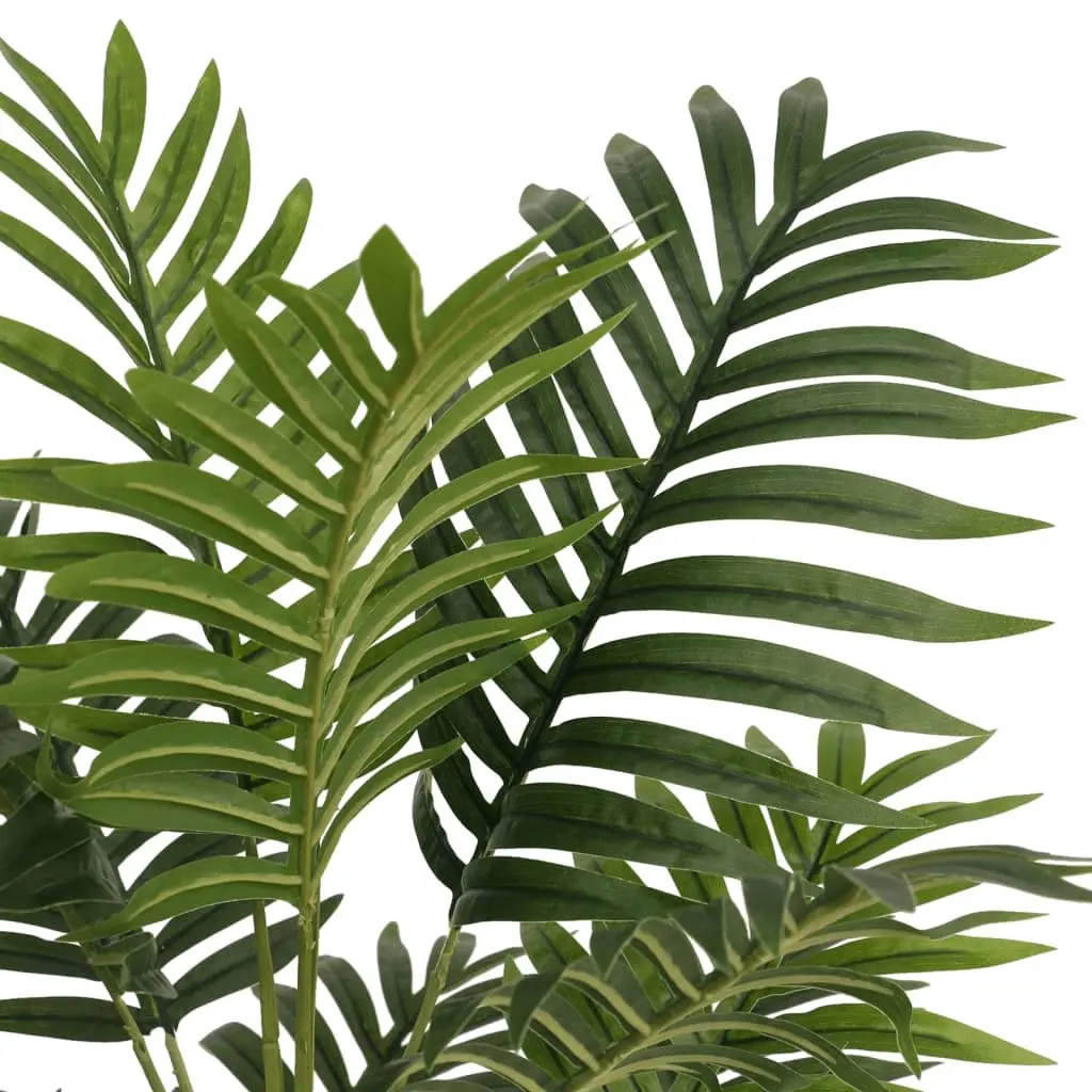 Artificial Palm Tree Green 85cm 3 Trunks Realistic Indoor Decorative Plant