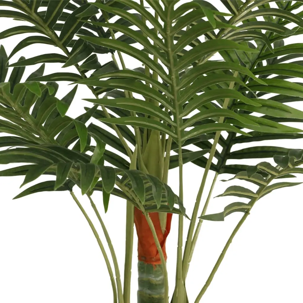 Artificial Palm Tree Green 85cm 3 Trunks Realistic Indoor Decorative Plant