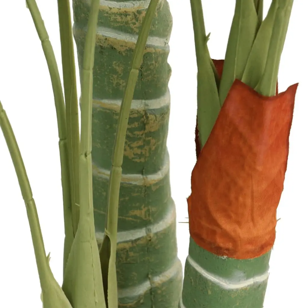Artificial Palm Tree Green 120cm Three Trunks Indoor Outdoor Decorative Plant Pot