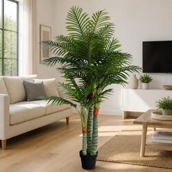 Compact and Reliable: 180cm Palm Tree for Home Decor