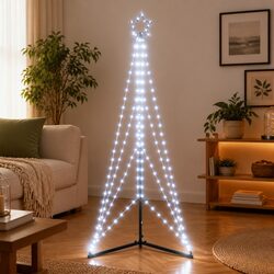LED Christmas Tree 182cm with 363 Lights and 8 Effects