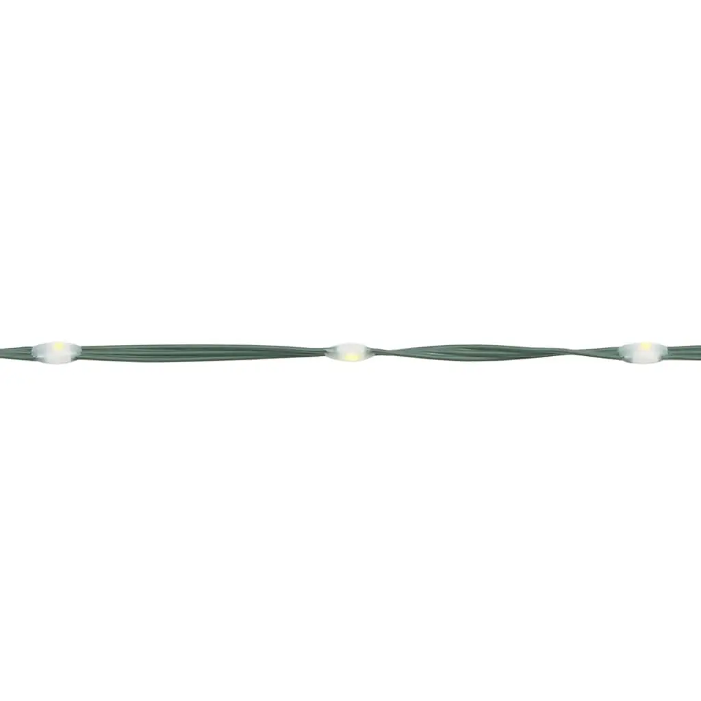 LED Christmas Tree White 300cm 570 Warm White Lights 8 Effects