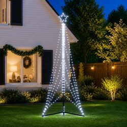 302cm LED Christmas Tree - 525 Lights Included