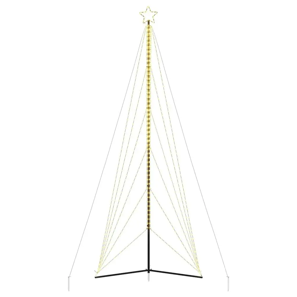 LED Christmas Tree Warm White 478cm 861 Lights Indoor Outdoor Holiday Decoration