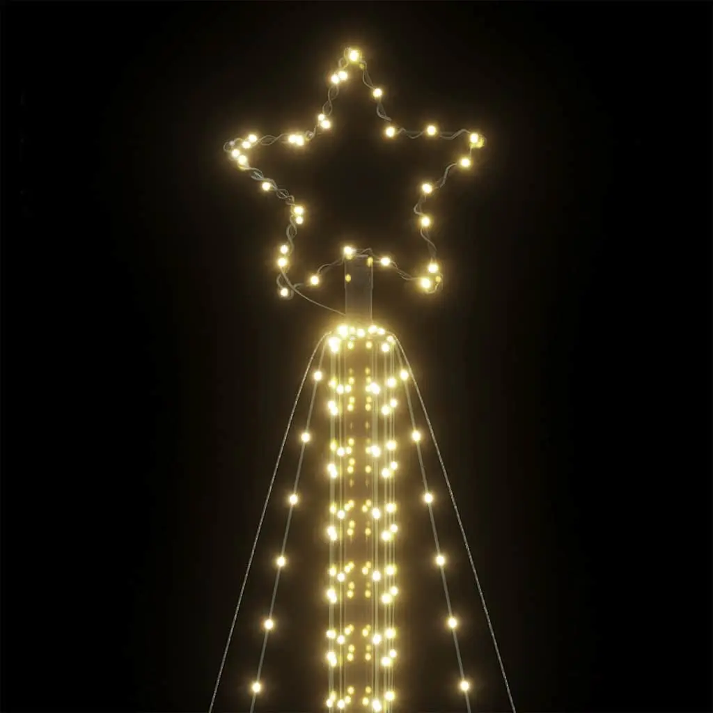 LED Christmas Tree Warm White 478cm 861 Lights Indoor Outdoor Holiday Decoration