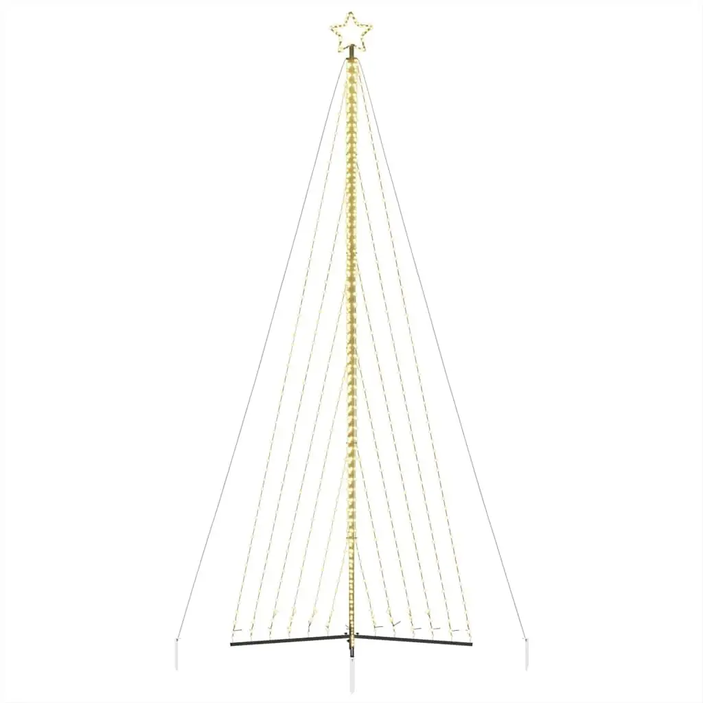 LED Christmas Tree Warm White 478cm 789 Lights 8 Effects Indoor Outdoor Holiday